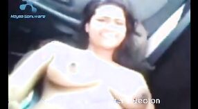 Desi Babe Shows Off Her Boobs in a Car 1 min 30 sec