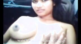 Desi Babe Shows Off Her Boobs in a Car 0 min 30 sec
