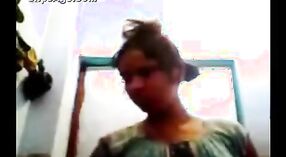 Gayathri, an Indian desi girl from Karnataka, stars in a self-made nude bath video 0 min 0 sec