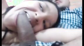 Indian MILF gives a deep throat blowjob and has sex on camera 1 min 40 sec