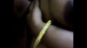 Indian sex video featuring a Mallu chechi's breasts manhandled 1 min 00 sec