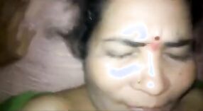 Indian mature aunty gets fucked by young boy leaked in porn video 1 min 50 sec