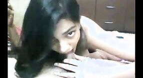 Desi College Girl Gives a Hot Blowjob to Her Lover 1 min 50 sec
