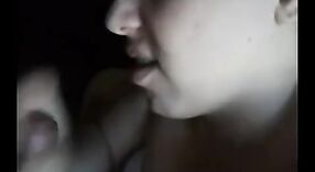 Indian aunty gives an intense blowjob and drinks cum 2 min 30 sec