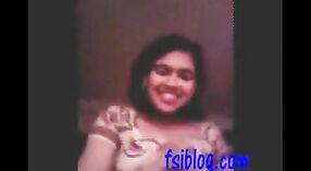 Desi girl's boobs getpressing by her lover in amateur porn video 0 min 0 sec