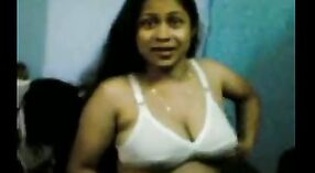 Desi Bhabhi Shows Off Her Nude Boobs and Ass to Her Lover in Mms Video 1 min 20 sec