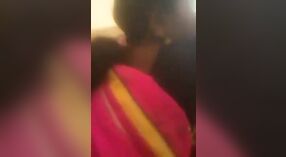 Threesome with a bengali-clad woman 2 min 20 sec