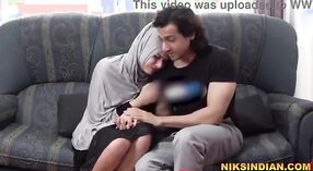 Pervert house owner fucks a hijabi slut instead of rent 1 min 40 sec