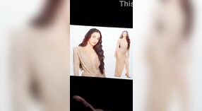 Tributo a Indian pervert cums en las fotos de la actriz de Bollywood 2 mín. 00 sec