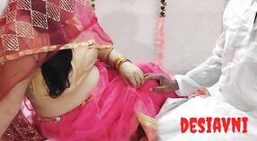 Desi Avni, the newly married woman, enjoys Halloween in clear Hindi voice 12 min 00 sec