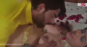 Indian couple's honeymoon sex video on the web 7 min 20 sec