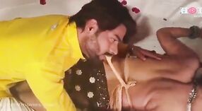 Indian couple's honeymoon sex video on the web 9 min 40 sec