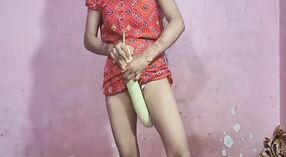 భారత పనిమనిషి ఆమె వెంట్రుకల గట్టి రంధ్రం బొమ్మలతో విస్తరించి ఉంటుంది 0 మిన్ 0 సెకను