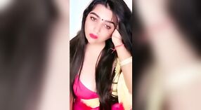 The Hottest Pink Blouse Show with the Beauty Model 3 min 40 sec