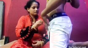 Desi Aunty's Sensual Sex Video on VideoClip 2 min 20 sec