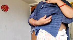 Desi bhabhi shows off her big boobs while having sex 1 min 20 sec