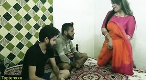 Hindi tía video de sexo con acción caliente 1 mín. 30 sec