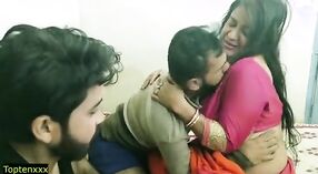 Hindi tía video de sexo con acción caliente 3 mín. 50 sec