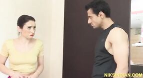 Indian blue films präsentiert ein heißes Dienstmädchen-sexvideo 6 min 50 s