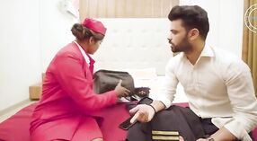 Indiano adulto web serie con Kirti, un caldo stewardess 20 min 20 sec