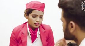 Série da web para adultos indianos com Kirti, uma aeromoça Boazona 22 minuto 50 SEC