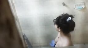 인도 여자 누드에 잡힌 숨겨진 카메라 욕실 3 최소 00 초