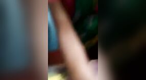 El cuerpo vestido con sari de Desi Randi se expone en un video en solitario 3 mín. 10 sec