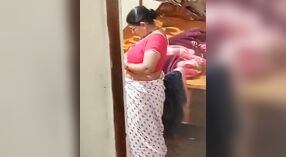 Mature Indian auntie caught on hidden camera in nude state 1 min 10 sec