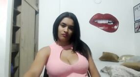 Indian porn model Helen flaunts her big boobs in this solo video 10 min 20 sec