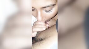 Sexy Bengali girlfriend gives her boyfriend a blowjob in hot video 1 min 20 sec