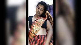 Hairy pussy Tamil aunt enjoys a sensual ride in her sari 3 min 00 sec