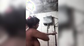 Nude selfie of a busty bhabha in the bathroom 0 min 50 sec