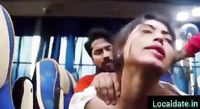 Desi sex web series features hot sex on the bus 10 min 20 sec