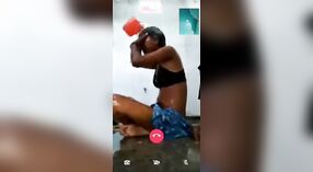 A nude call from an Indian girl about her bathing session 1 min 20 sec