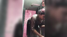 Nude selfie of a sexy Bengali bombshell bathing and changing clothes 4 min 40 sec