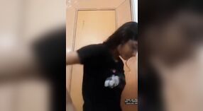 Nude Indian girl's solo performance in the bathroom 5 min 20 sec