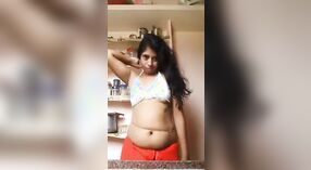 Auntie from Tamil MMC strips down in a solo video 0 min 0 sec