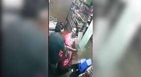 Leaked video of Indian shopkeeper's erotic encounter with boss 1 min 00 sec