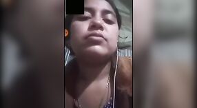 Kolkata Shantipur Cudi flaunts her nude body in a solo video call 0 min 40 sec