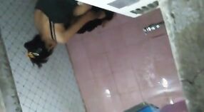 Hidden cam captures Indian maid's steamy bath 6 min 20 sec