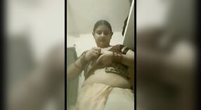 Desi Bhabhi's Nude Strip and Show of Her Gorgeous Breasts 6 min 20 sec