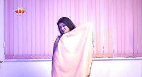 HD BF video of Sucharita's seductive striptease in a sari 0 min 0 sec