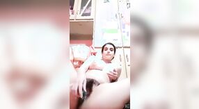 Pakistani girl gets her hairy pussy punished with a cucumber while enjoying vegetables 2 min 20 sec