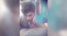 Das schwule indische Babe Madurai Gibt einen sinnlichen Blowjob und Schluckt Sperma 0 min 40 s