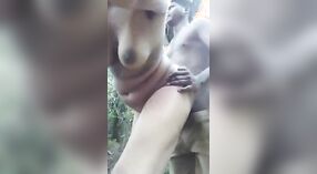 Bölgeden bir adam ormanda seks yaptığı bir videoyu kaydeder 1 dakika 40 saniyelik
