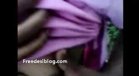 Beautiful tamil girl from Pollachi Ammut shows off her black breasts 1 min 20 sec