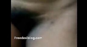 Beautiful tamil girl from Pollachi Ammut shows off her black breasts 1 min 00 sec