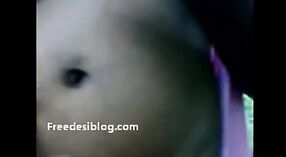 Beautiful tamil girl from Pollachi Ammut shows off her black breasts 1 min 10 sec