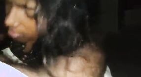 Gadis Tamil dari Pondicherry menjadi akrab dengan pasangan caturnya dalam video 3 min 00 sec