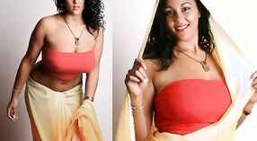 Belle actrice tamoule exhibe ses seins nus en gros plan 1 minute 00 sec